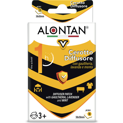 ALONTAN CEROTTO DIFFUSORE V 18 PEZZI 38X36 MM