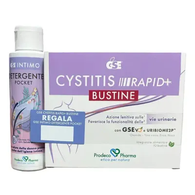 GSE CYSTITIS RAPID+ 10 BUSTINE REGALA DEFENCE POCKET 100 ML