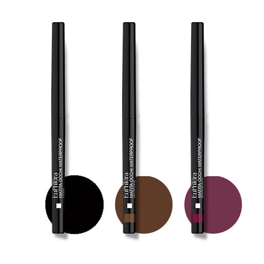 EUPHIDRA MATITA OCCHI WATERPROOF BORDEAUX MARRONE NERA