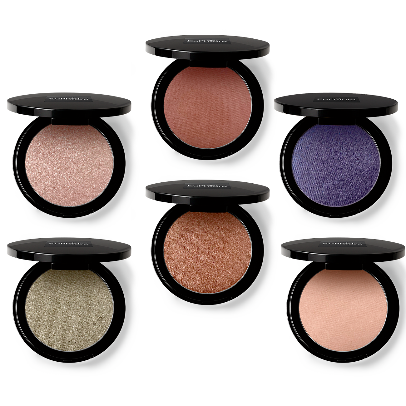 EUPHIDRA OMBRETTO MONO LOOK ALBA NUDE RAME RUGIADA TERRA VELLUTO