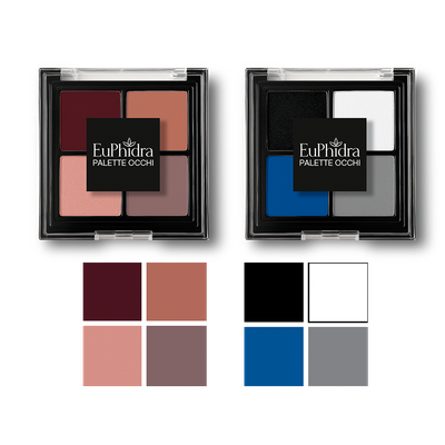 EUPHIDRA PALETTE SMOOKY TOTAL LOOK MARRONE NERO EUPHIDRA PALETTE SMOOKY TOTAL LOOK MARRONE NERO