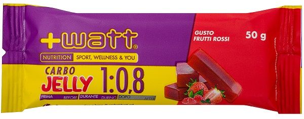 CARBO JELLY 1 0,8 FRUTTI ROSSI BARRETTA 50 G SENZA GLUTINE