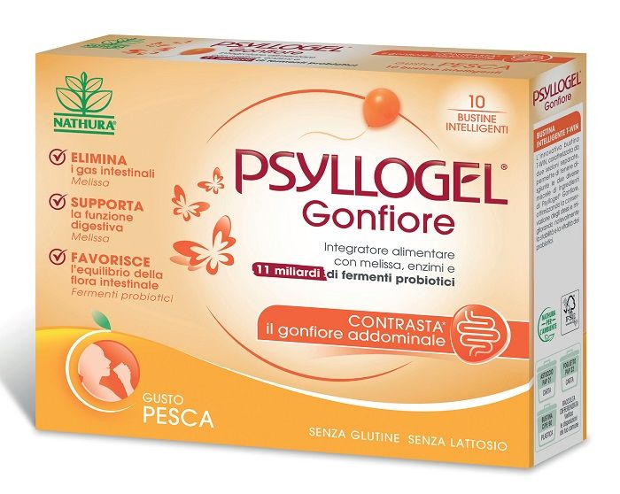 PSYLLOGEL GONFIORE PESCA 10 BUSTINE