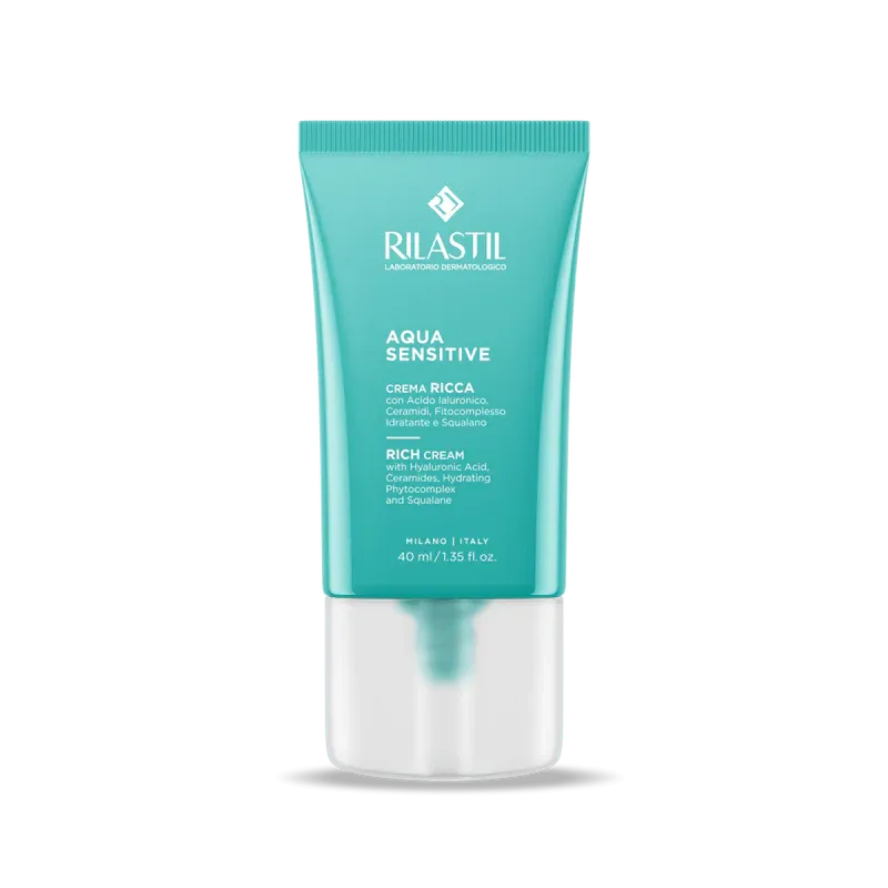 RILASTIL AQUA SENSITIVE CREMA RICCA 40 ML