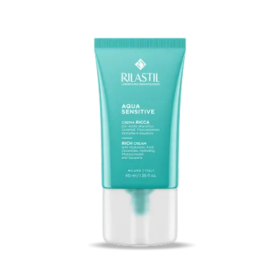 RILASTIL AQUA SENSITIVE CREMA RICCA 40 ML
