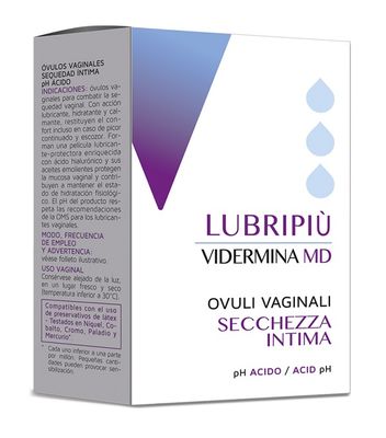 VIDERMINA LUBRIPIU' OVULI VAGINALI - 10 OVULI