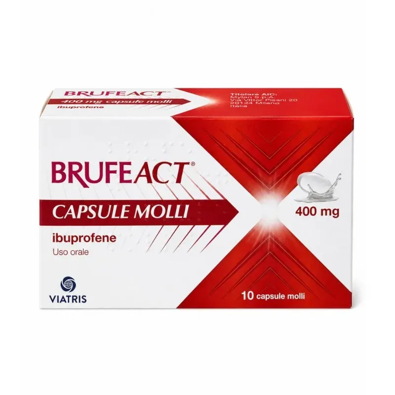 BRUFEACT 400MG - 10 Capsule