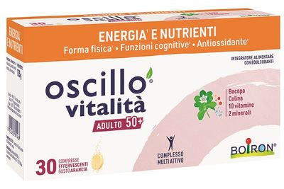 OSCILLO VITALITA' 50+ 30 Compresse Effervescenti