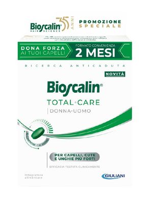 BIOSCALIN TOTAL CARE DONNA-UOMO 60 COMPRESSE