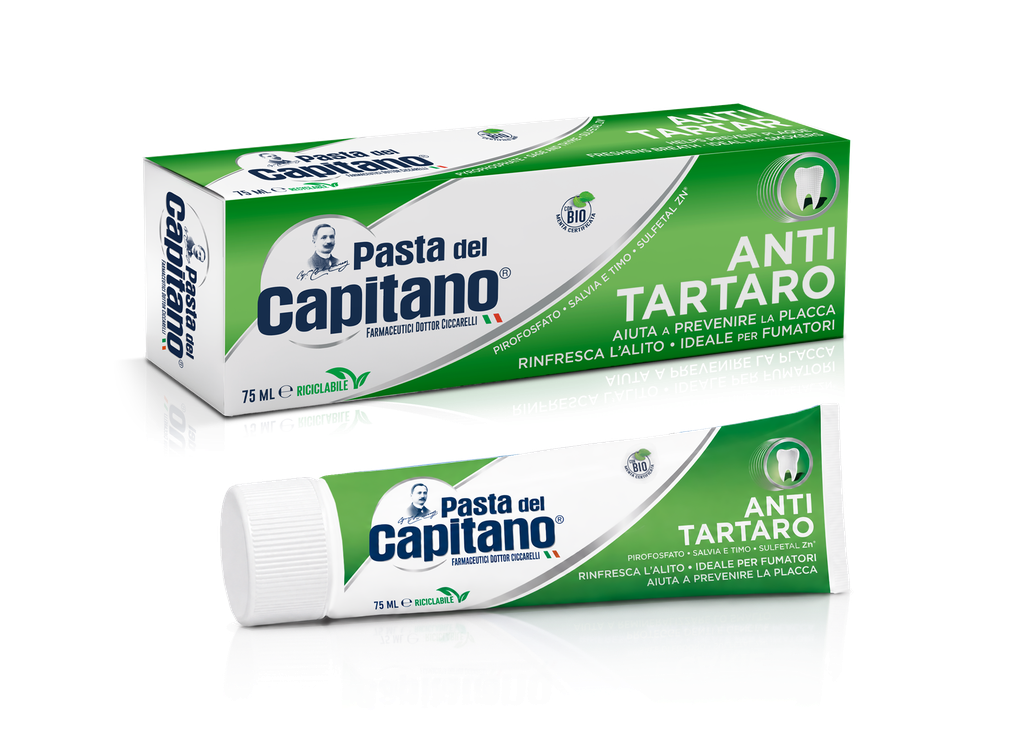 DENTIFRICIO PASTA DEL CAPITANO ANTITARTARO 100ML