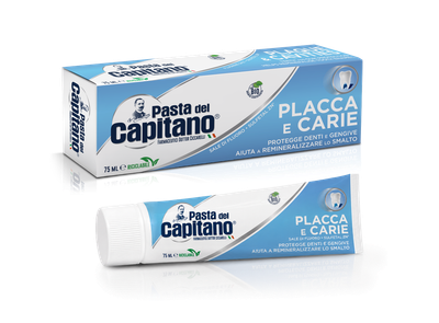DENTIFRICIO PASTA DEL CAPITANO PLACCA&CARIE 100ML DENTIFRICIO PASTA DEL CAPITANO PLACCA&CARIE 100ML