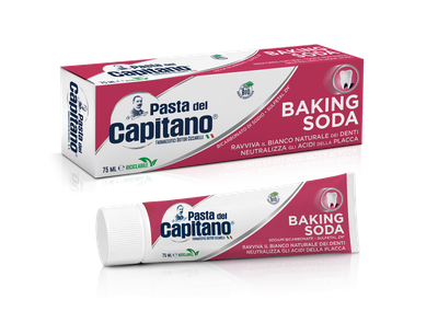DENTIFRICIO PASTA DEL CAPITANO BAKING SODA 100ML DENTIFRICIO PASTA DEL CAPITANO BAKING SODA 100ML