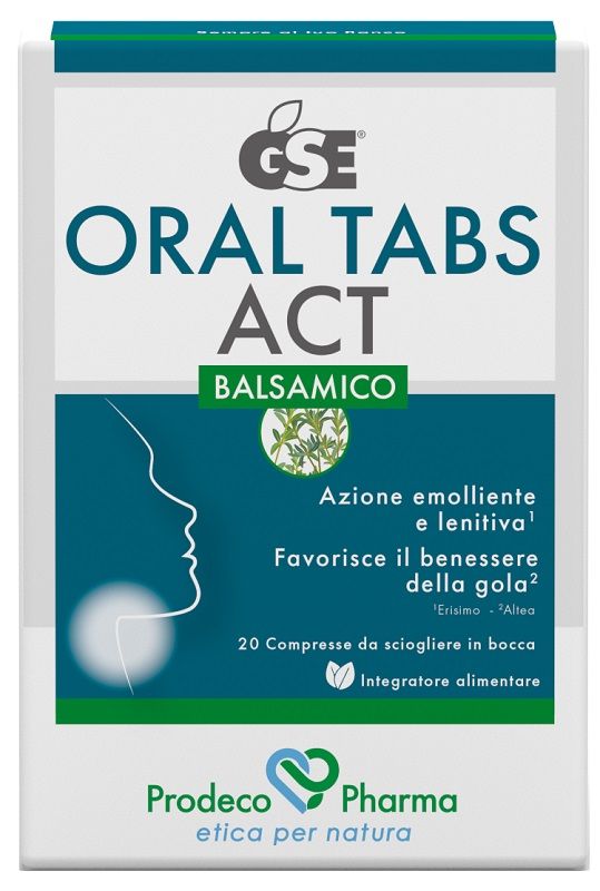 GSE ORAL TABS ACT BALSAM 20CPR