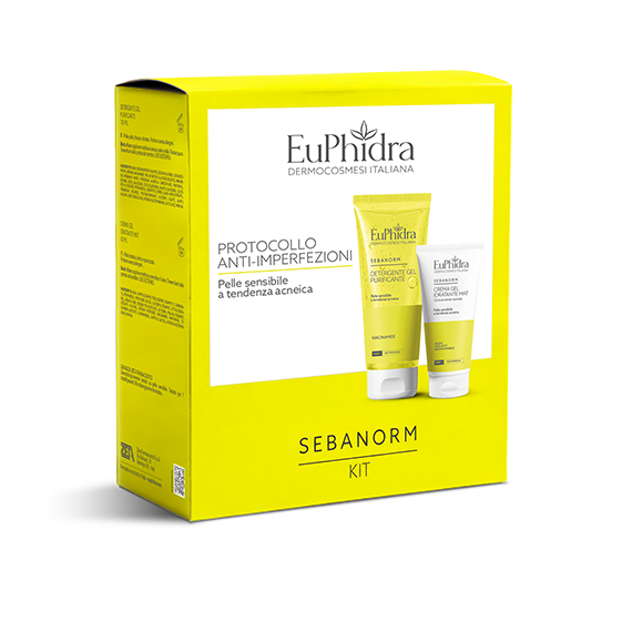 EUPHIDRA SEBANORM KIT PROTOCOLLO ANTI IMPERFEZIONI