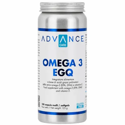 ADVANCE CARE OMEGA 3 EGQ 180 CAPSULE +WATT