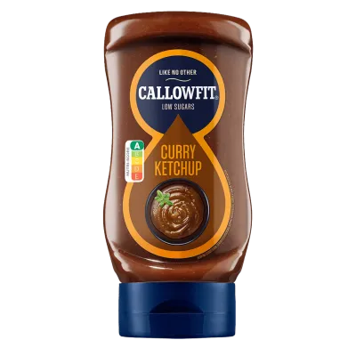 SALSA CALLOWFIT CURRY KETCHUP 300ML