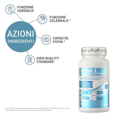 ETHICSPORT OMEGA 3 ADVANCED FORMULA 90 CAPSULE