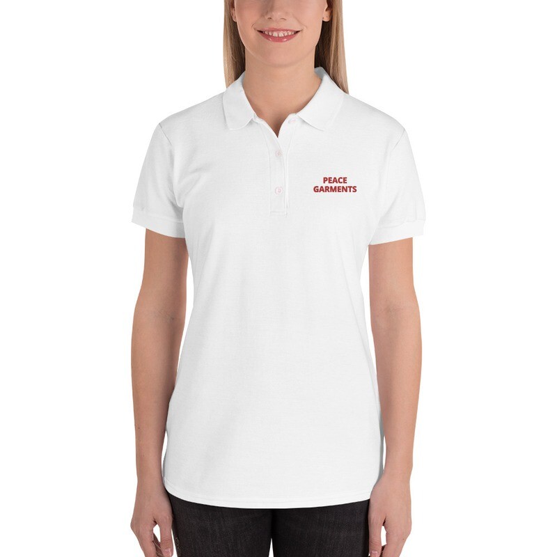 Embroidered Women&#39;s Polo Shirt