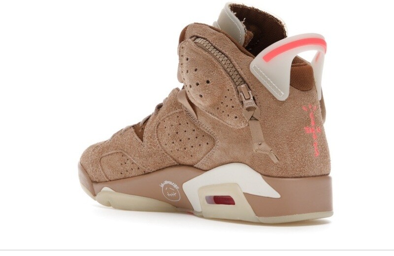 Nike X Travis Scott Air Jordan 6 British Khaki