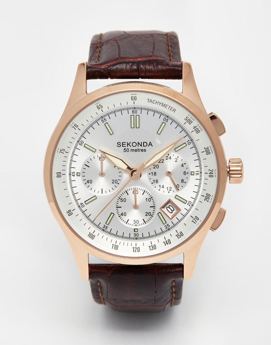 Simple black watch