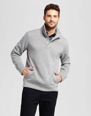 Man Simple Grey Sweater