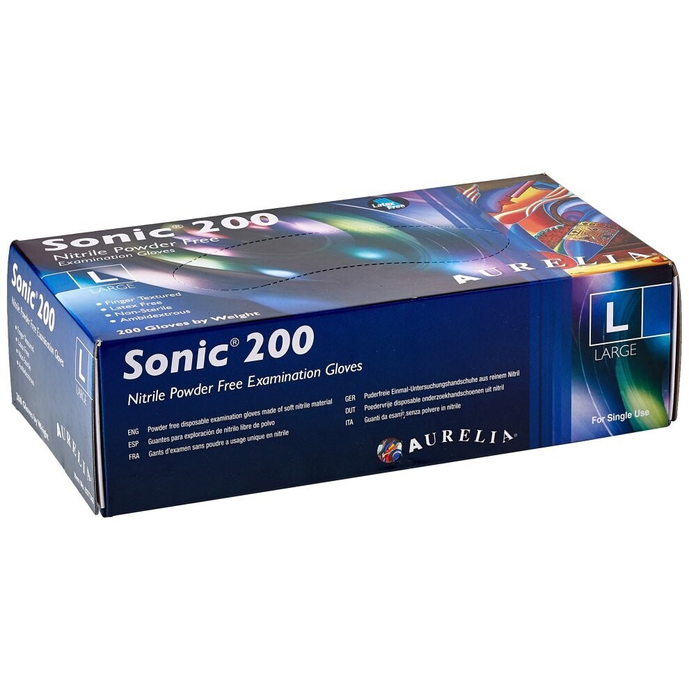 Sonic Blue Gloves Large x 200