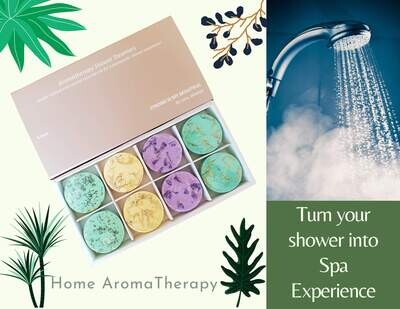 ESSENTIAL PACK:  Strong Is My Beautiful™ Aromatherapy Shower Steamers – Lemon; Lavender; Eucalyptus; Mint.