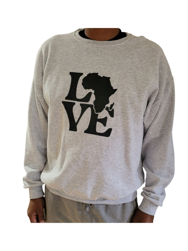 LOVE AFRICA SWEATSHIRT (Made to Order)