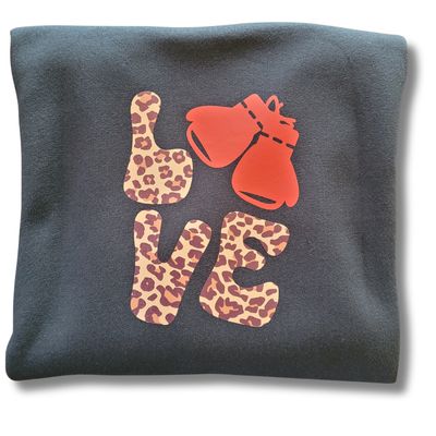 LOVE BOXING SWEATSHIRT (Black)