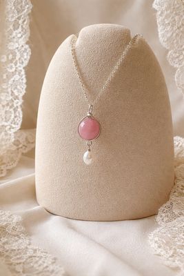 Vintage Rose | Rose Quartz &amp; Pearl