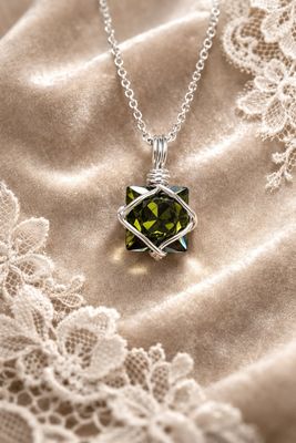 Olivine Necklace | Zircon