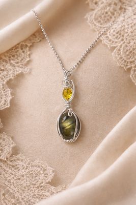 Luna 🌙 &amp;Sol☀️ | Yellow Citrine