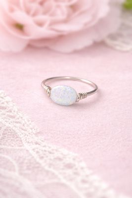 White Opal | Ring