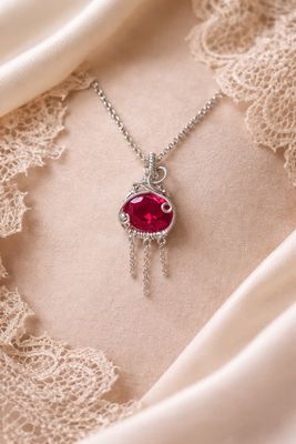 Red Ruby Pendant