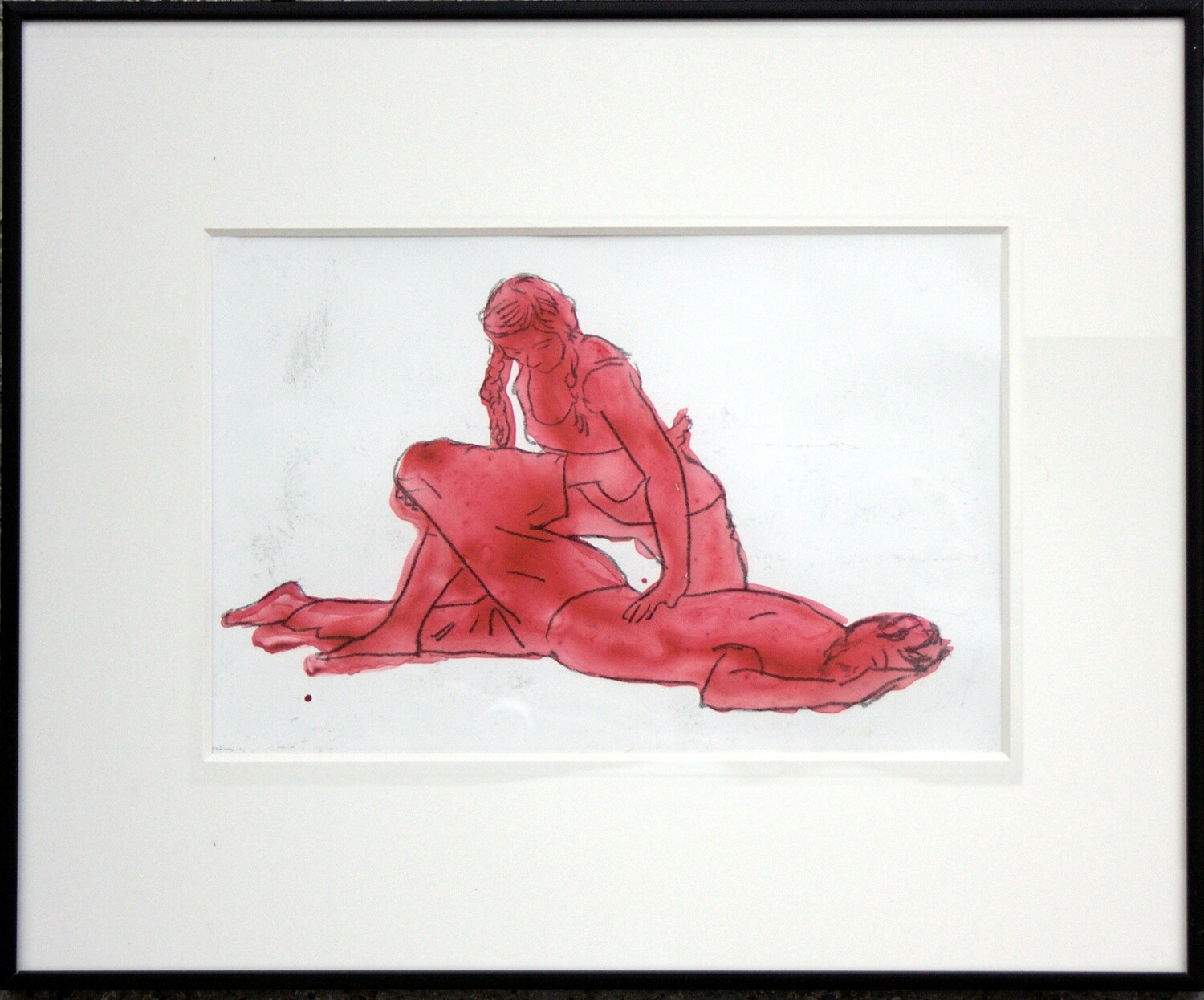 Original ink and watercolours (framed)
