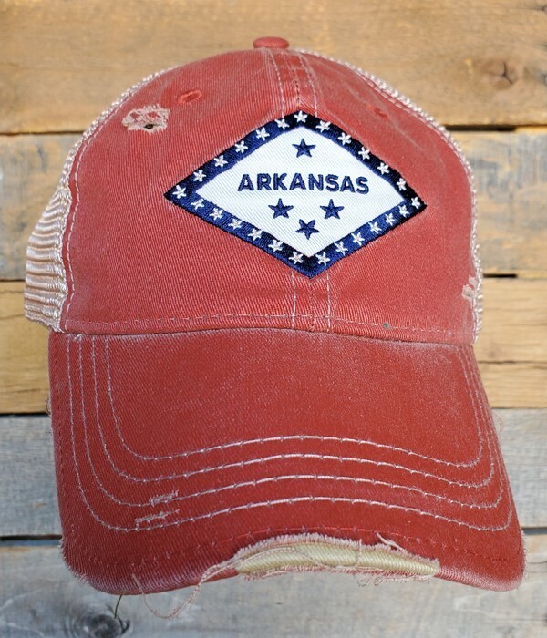 Arkansas Flag Ballcap