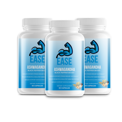 Ease - Ashwagandha - 3 Bottles