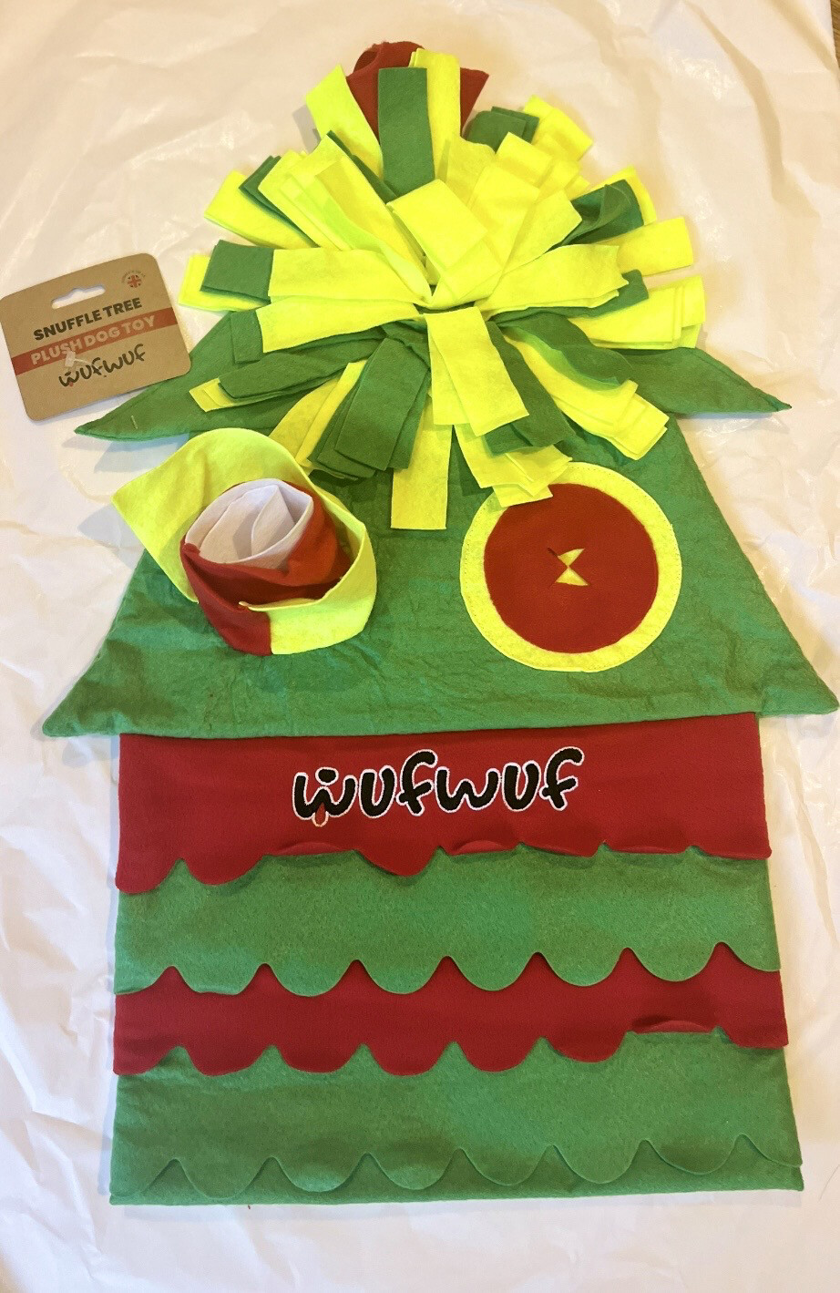 Christmas Tree Snuffle Mat