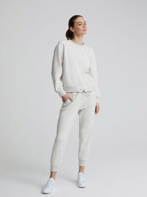Chaucer Pant in Ivory Cloud