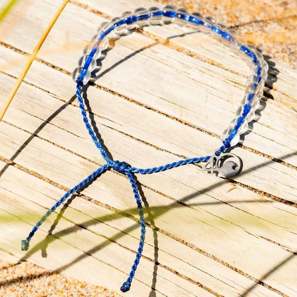 Signature Beaded Blue Bracelet