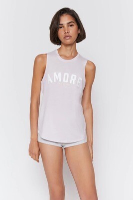 Amore Muscle Tank in Wisteria