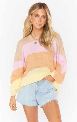 Pismo Sweater in Sunny Stripe Knit