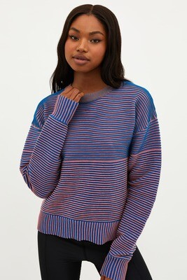 Occulus Sweater in Imperial Two Tone