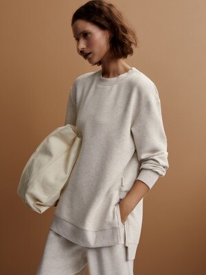 Charter Sweat 2.0 in Ivory Marl