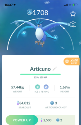 Articuno Trade - Pokemon GO Trade