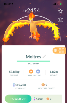 Moltres Trade - Pokemon GO Trade