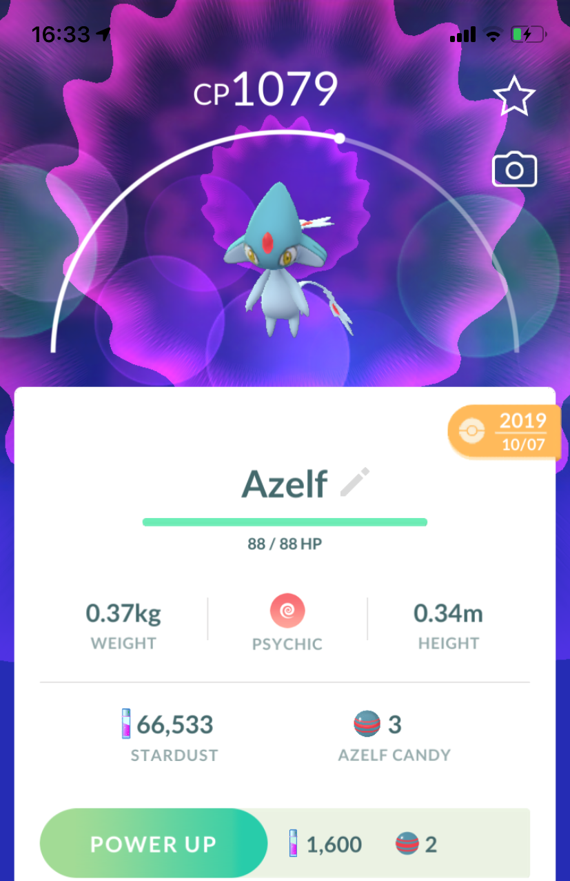 Azelf Trade - Pokemon GO Trade