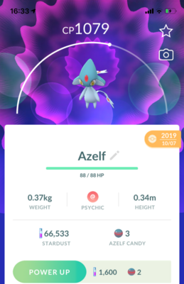 Azelf Trade - Pokemon GO Trade