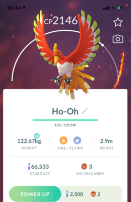Ho-Oh Trade - Pokemon GO Trade