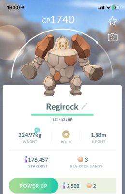 Regirock - Pokemon GO Trade
